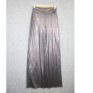 Ivin Ivin Women's Pants Medium Pull on Sparkle Iridescent Stretch Made in USA